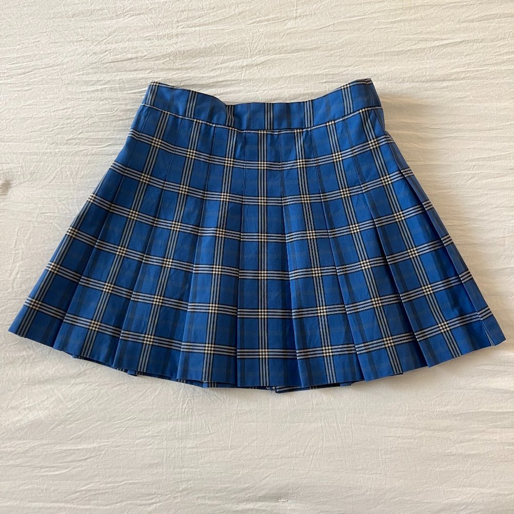 Aritzia Sunday Best Olive Mini Skirt